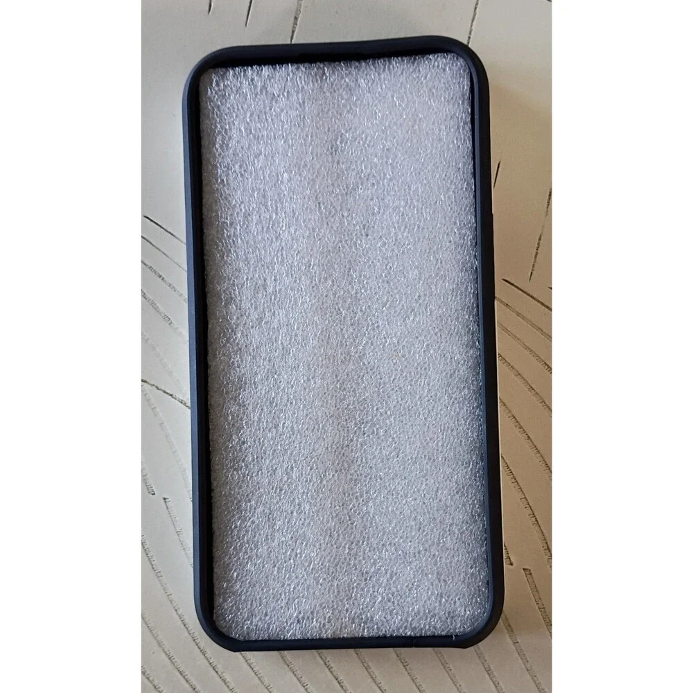 Nvolnoe White/Black Back Case for Apple iPhone 16E 2025 with Card Slot